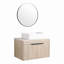 Ensemble de meuble-lavabo simple 18,90 po avec plateau en bois manufacturé Latriece