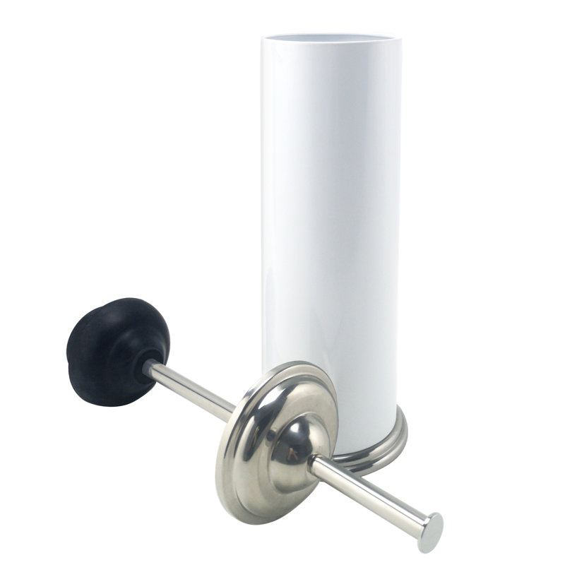 Popular Bath Metal Toilet Plunger Set