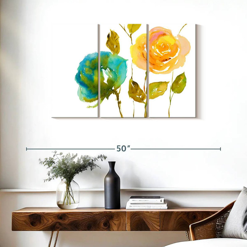 Harnek Blooming Hues, 24" H x 38" W