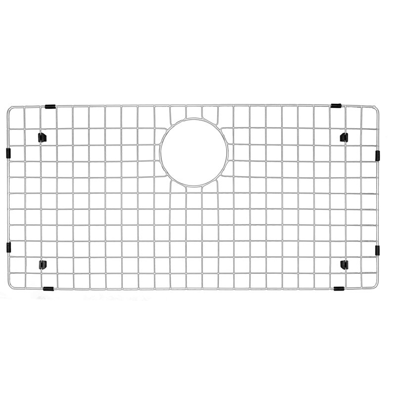 Karran 28-1 / 4 po X 14 1/4 po Grille inférieure en acier inoxydable pour Qt-712 / Qt-712