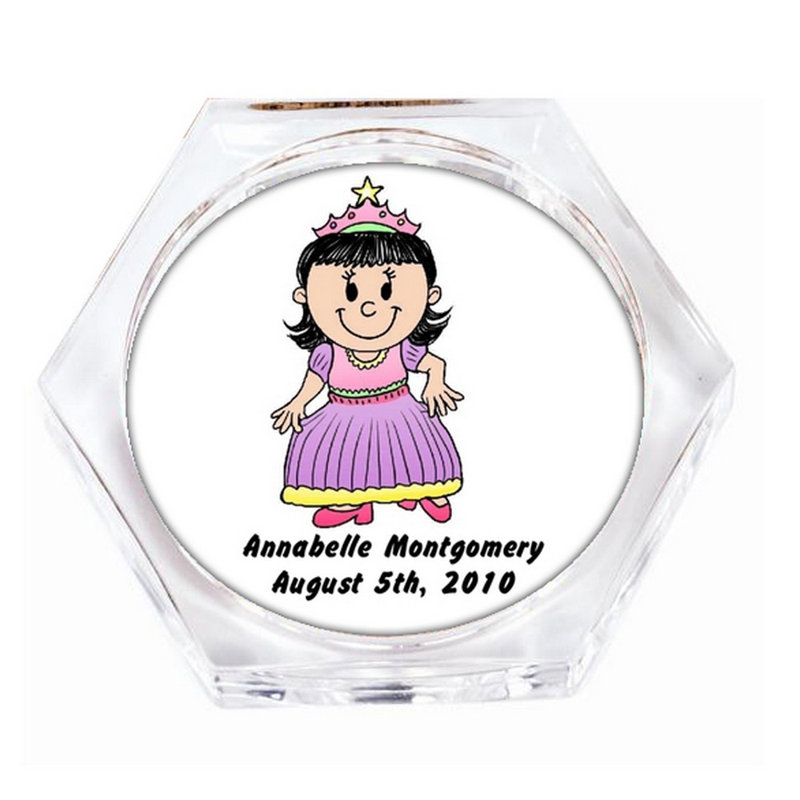 Ensemble de 4 sous-verres Personal Princess, Oui