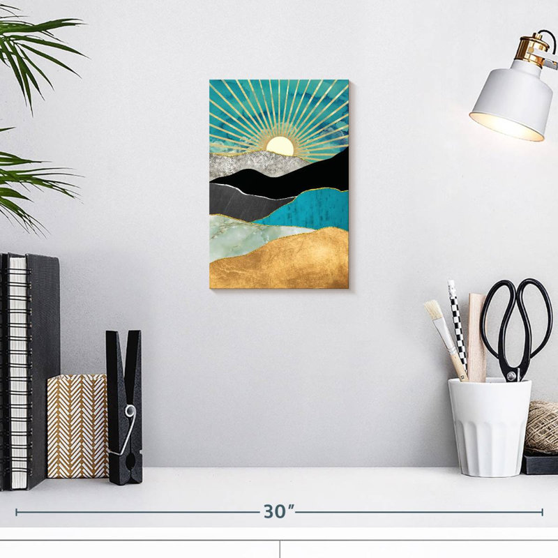 Sun Rays, 12" H x 8" W