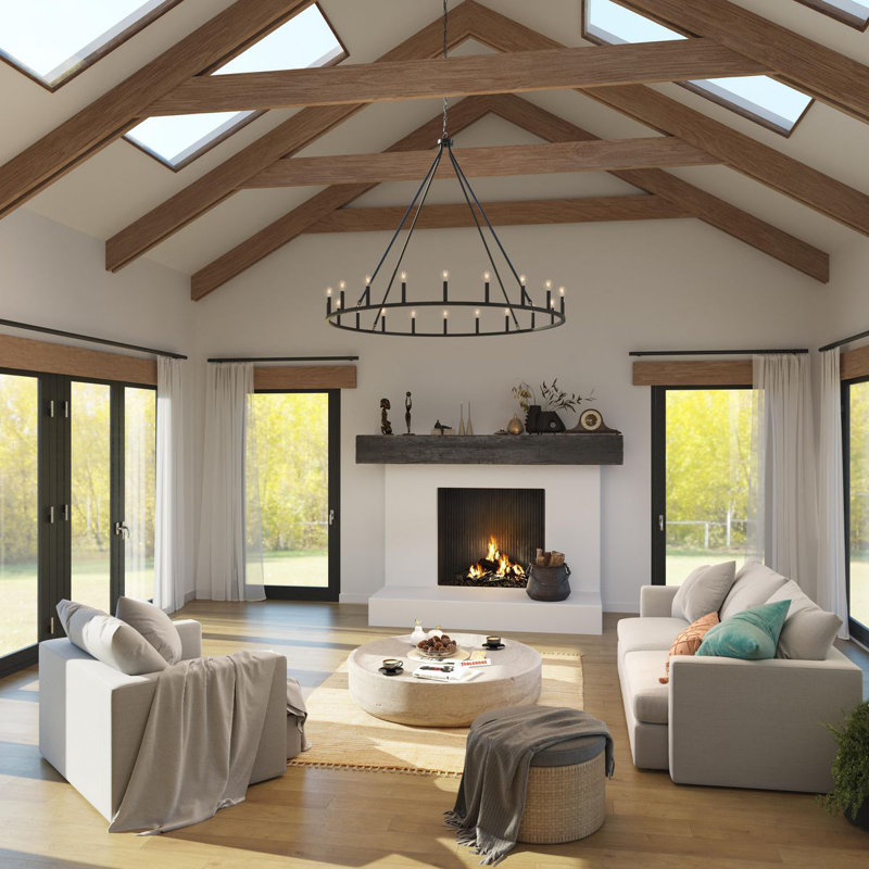 Nouveau lustre traditionnel à vingt lumières