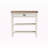 Ingrit Console Table With 1 Drawer in Traditional French Style, Brown/White 29.6'' H X 31.35'' W X 9.78'' D