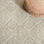 Tapis en polypropylène tissé à la machine Tau Sud-Ouest de couleur ivoire / sauge-874460647