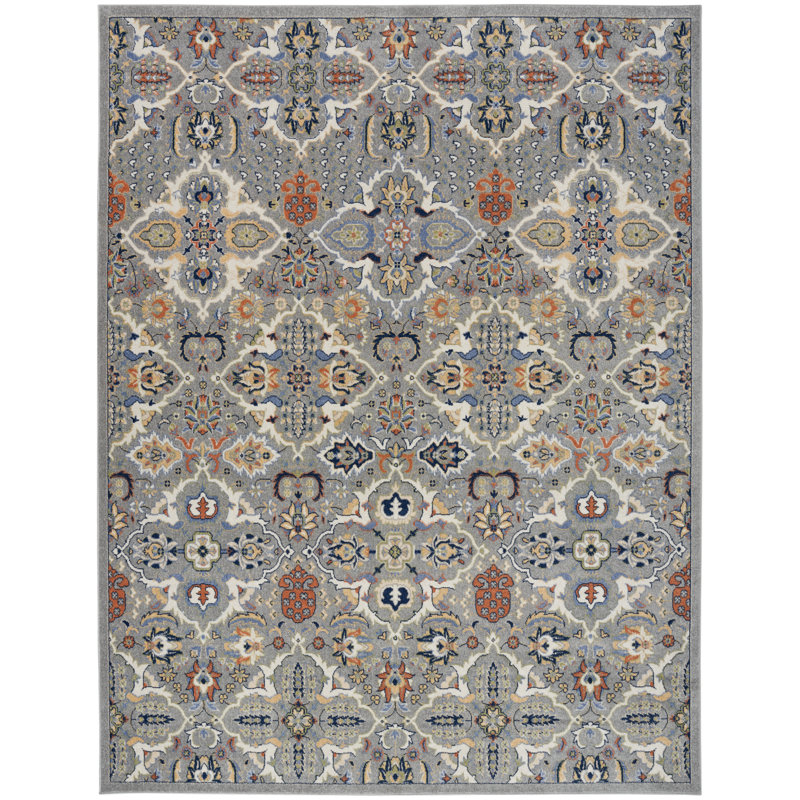 Ivelin Persian Area Rug, Rectangle 7' x 10'