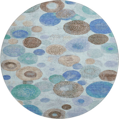 Premium Machine Washable Jakiyra AMF1896 Geometric Rug