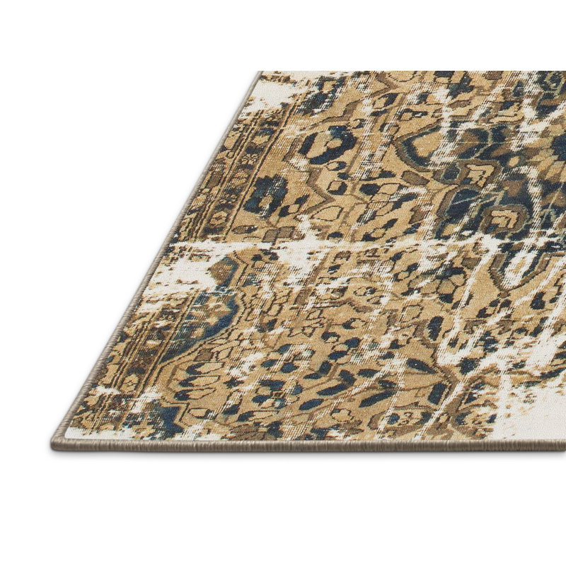 Abstract Indoor Rug, Rectangle 2' x 3'