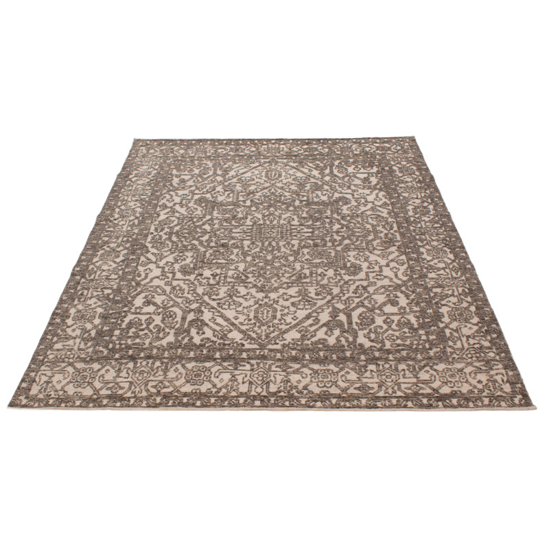 Tapis gris crème Tangier 8 pi 0 po x 10 pi 0 po