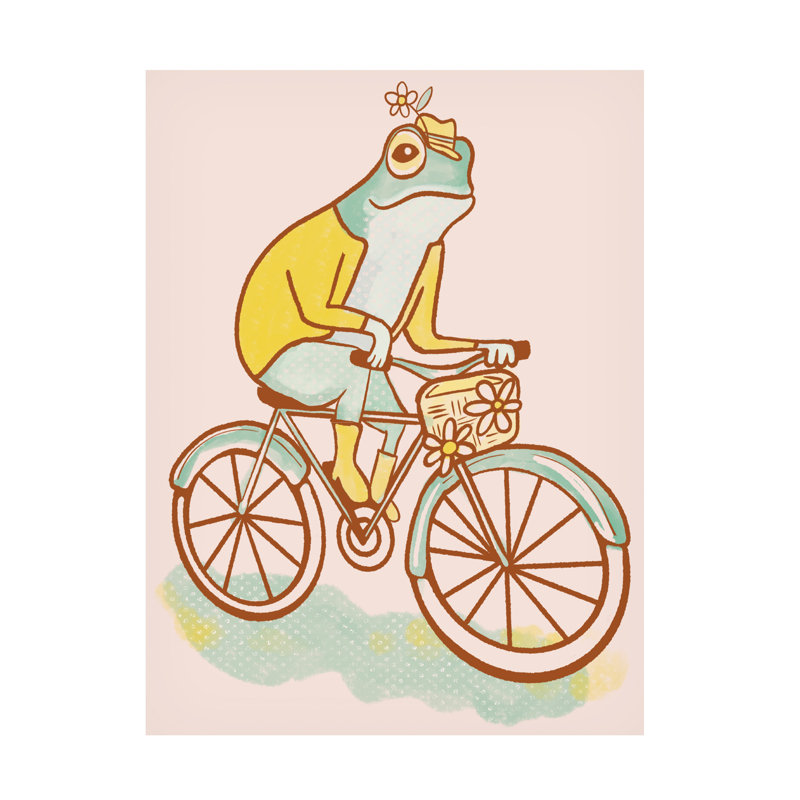 Art sur toile, Rachel Frog Hallquist, H 19 po x l 14 po