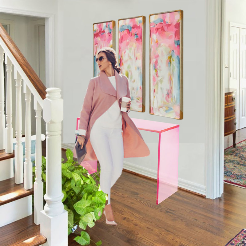 Console 36 po, Rose clair
