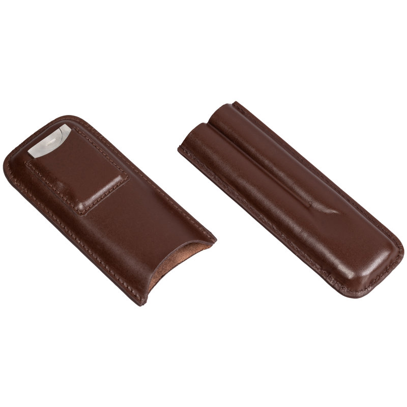 Accessoire à fumer pour 2 cigares Sipp, Brun