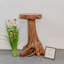 Burruss Solid Wood Tree Stump End Table