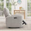 Fauteuil inclinable électrique rembourré de 29,9 po de largeur avec ports USB et Type-C (ensemble de 2)-124567059