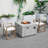 Carrubba Outdoor Seating Group With Firepit-106913594