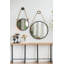 Miroir décoratif d'intérieur pour miroir rond avec sangle de corde