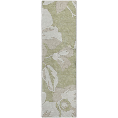 Premium Machine Washable Prisco Aloe Rug