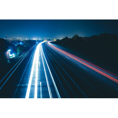 Highway at Night by Urbazon