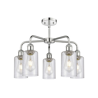 Lustre cylindrique à 5 lumières Ervine