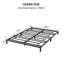 Structure de lit sans sommier, structure de lit plateforme en métal robuste, structure de lit en métal de base, lit simple 8 po-109915408