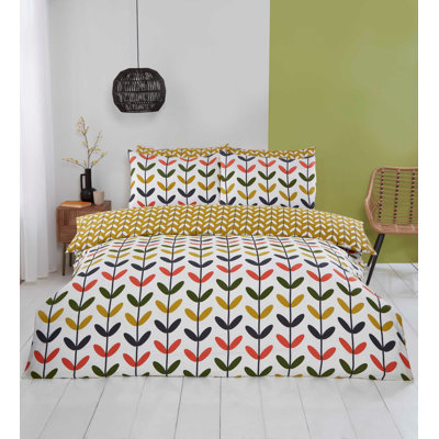 Dupree Microfiber / Polyester Duvet Cover Set