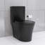 Toilette allongée une pièce à double chasse 1,1 / 1,6 GPF, siège d'économie d'eau confortable, carte 1000G-122371733