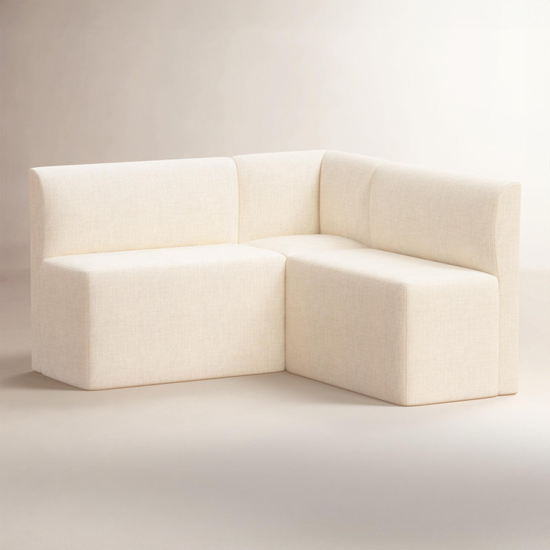 Ensemble de banquettes Kara, Crème