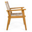 Fauteuil de patio en acacia Natalia-594501619
