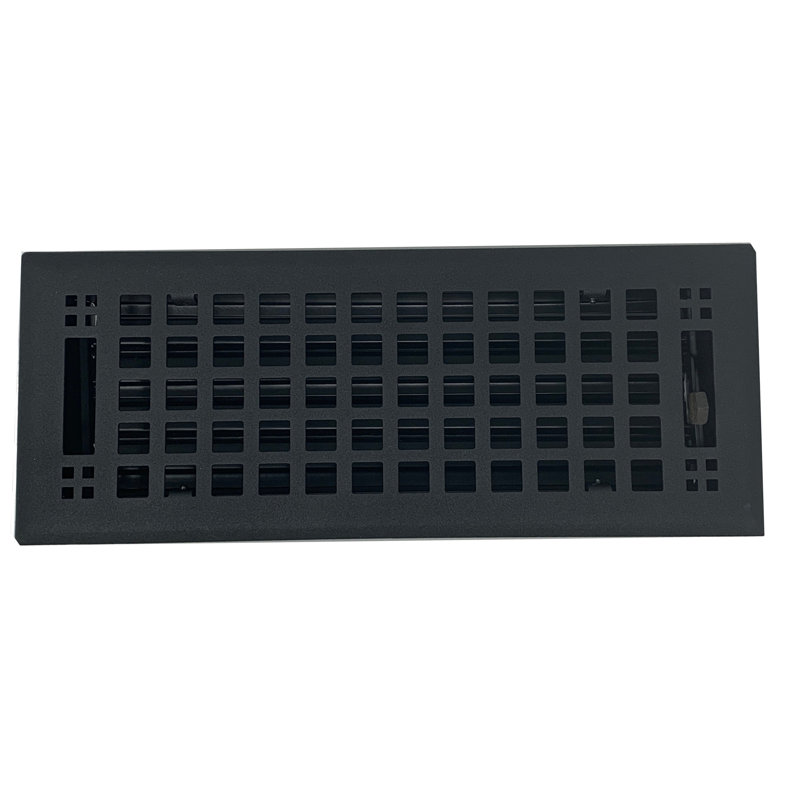 Madelyn Carter Stainless Steel Vent Cover, 10" L x 6'' W x 2.75" H, Black