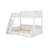 Twin Over Full Bunk Bed With Charging Station And Drawer-621667442