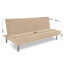 3 Seater Linen Sofa Bed-618301499