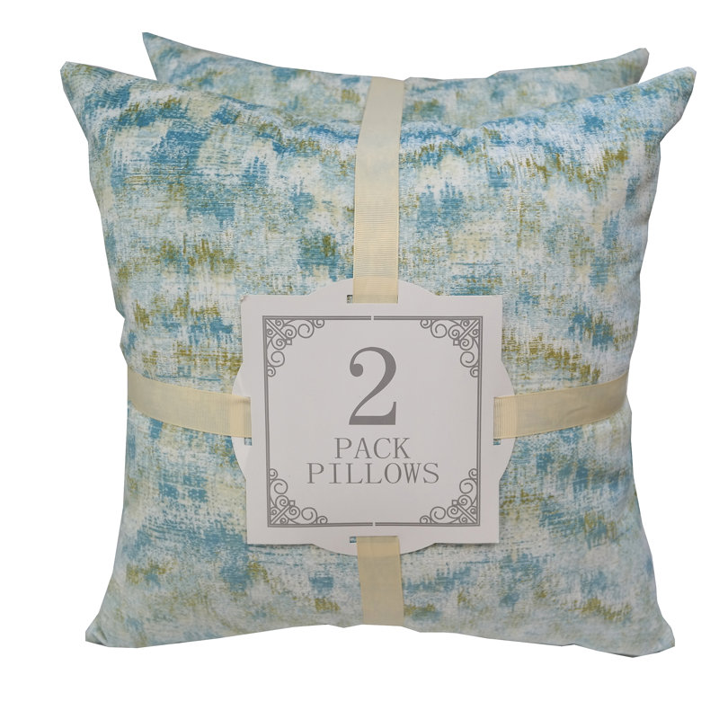 Chenille Abstract Throw Pillow