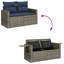 55cm Wide Patio Sofa with Cushions