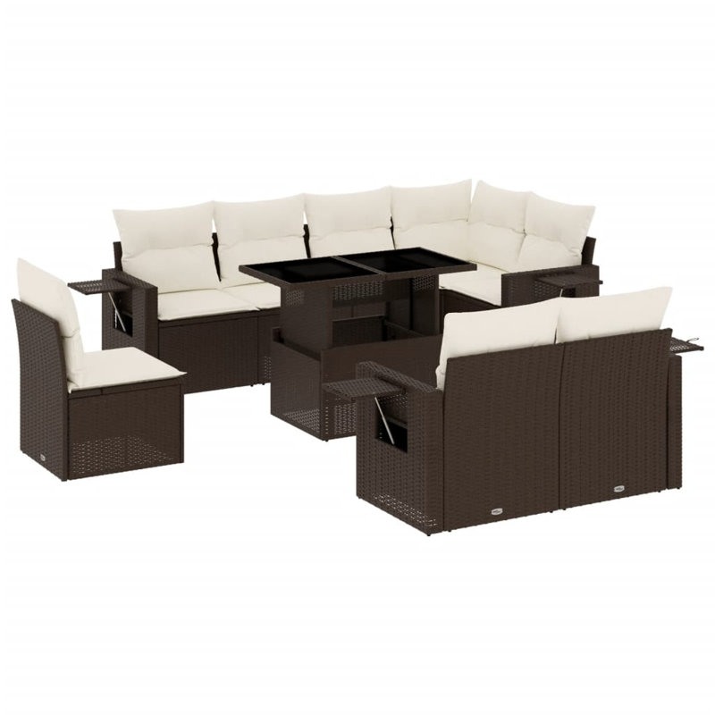 Ensemble de canapé de jardin Vidaxl
