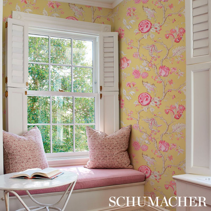 Josephine Wallpaper, Ochre