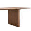Table rectangulaire 95 "en noyer Salini