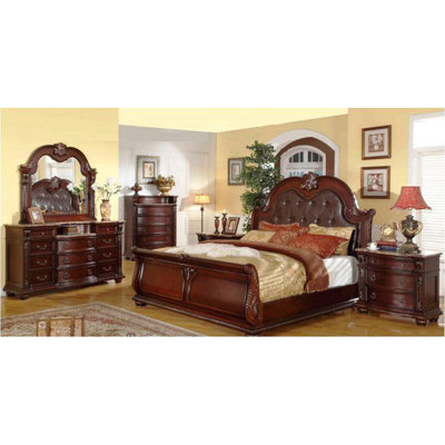 Shahan Upholstered Bed -  Fleur De Lis Living, 9470DB79EB7C44C196DF9CEA4C13D12E
