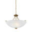 Luminaire suspendu à trois lumières Geary de Génération Lighting -1562364968-1562364970-1486611457