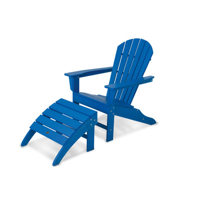POLYWOOD South Beach Adirondack 2-Piece Set
