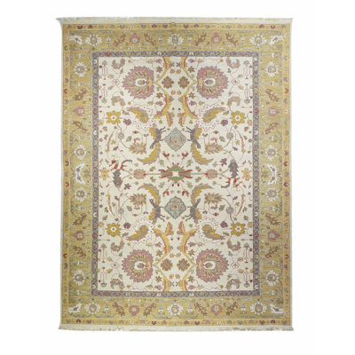 Wool Floral Indoor Rug
