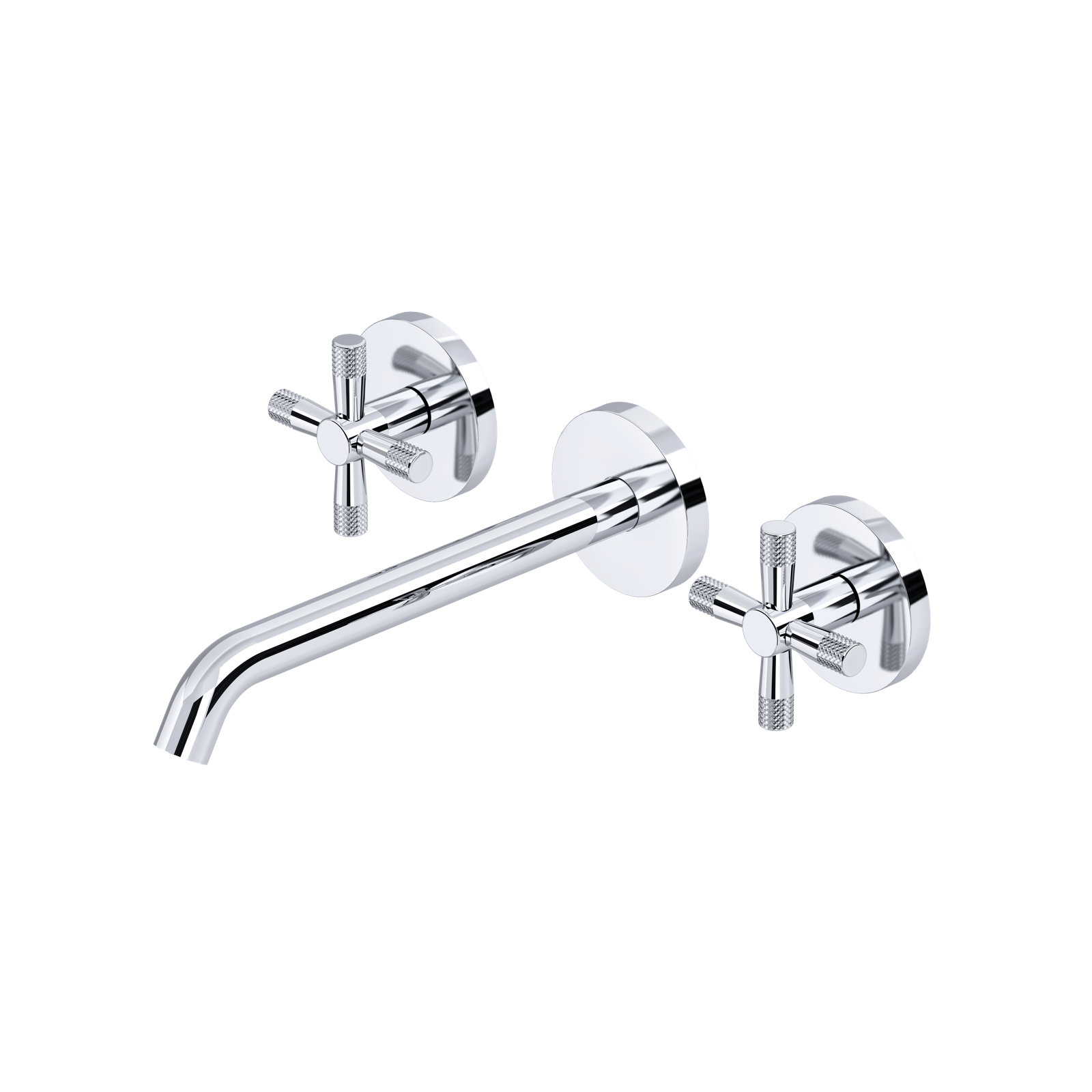 Terrell Wall Mount Lavatory Faucet Trim, Polished Chrome