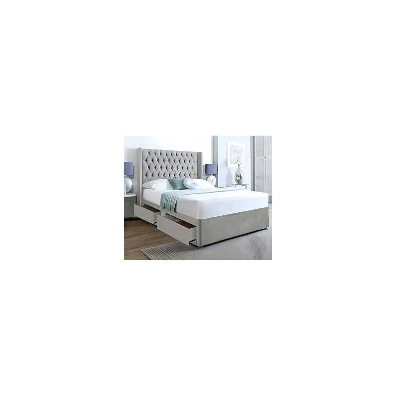 Coilsprung Divan Bed Set, Double (4'6)