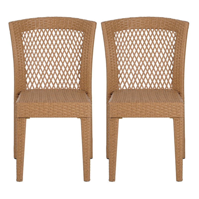 Farley Stacking Sidechair (Excluding The Table), Light Brown