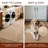 Elion Modern Machine Washable Beige Area Rug-1979999015-1979999018