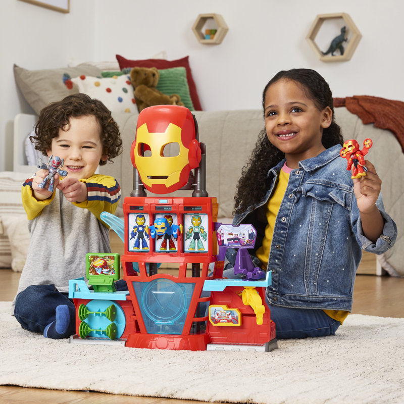 Ensemble de jeu Marvel Iron Man And His Awesome Friends Iron Quarters