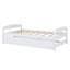 Lit plate-forme avec lit gigogne