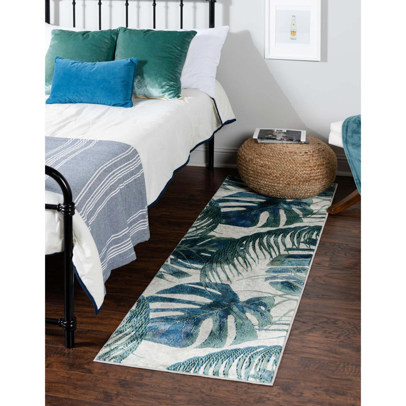 Abira Floral Indoor Rug, Runner 2' x 8'