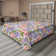 Ambesonne, drap plat floral pivoines, art botanique printanier
