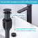 Pop-Up Drain Without Overflow In Brushed Nickel