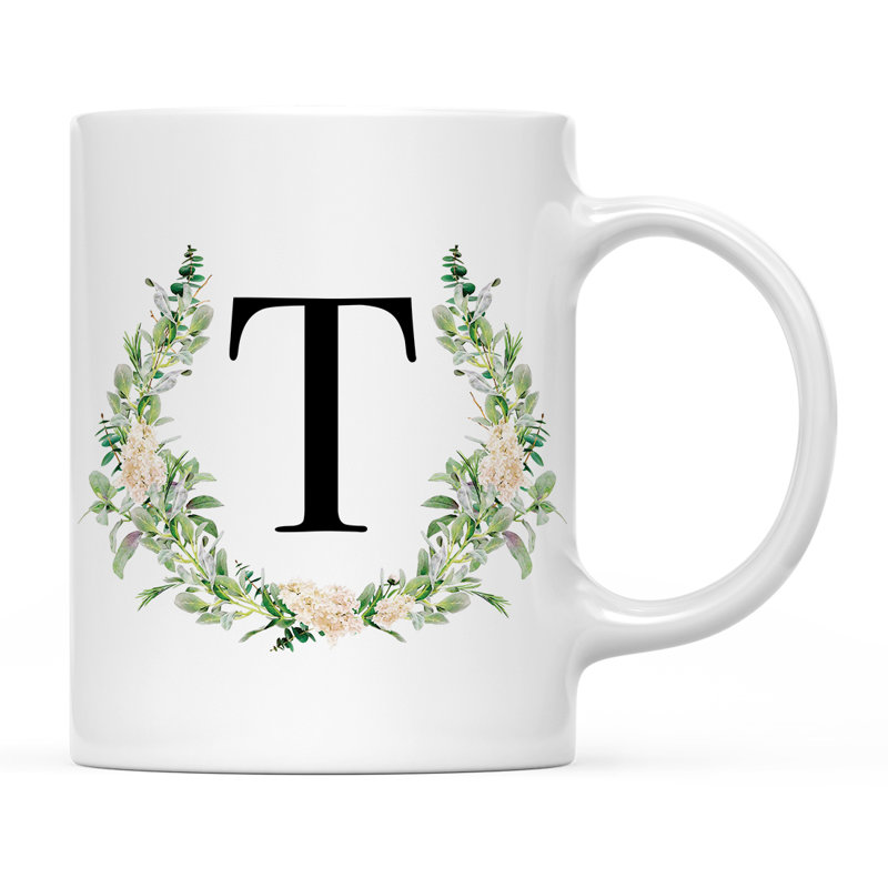 Ceramic Coffee Mug, T